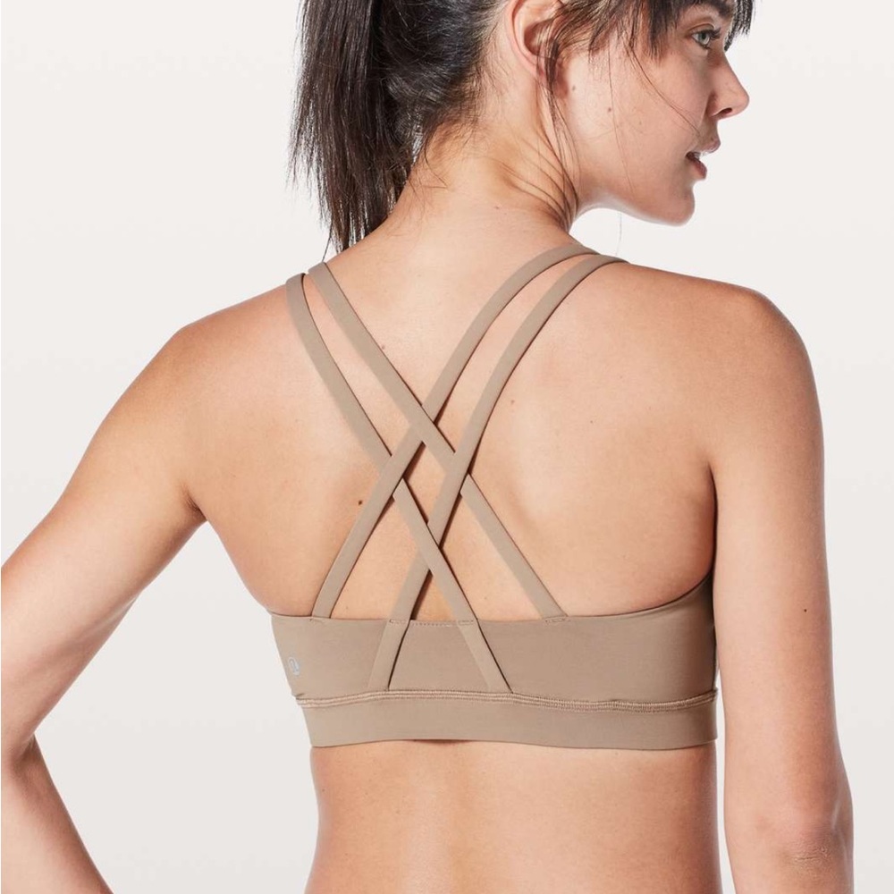 lululemon athletica Strappy Sports Bra - Soft Sand